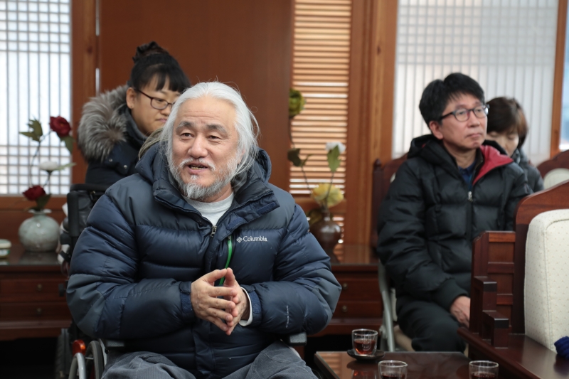 2017.01.16_빈곤문제 해소를 위한 1사찰 1단체 후원 결연식, 전국장애인차별철폐연대 박...